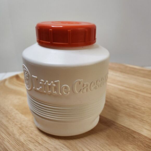 Little Caesars 90s Promo Bottle – Vintage Fast Food Advertising Drinkware - Picture 2 of 5